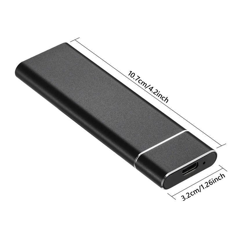 6TB mobile hard disk SSD with ultra-thin metal shell in multiple colour options
