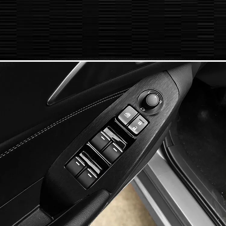 Unksera car interior decorative vinyl sticker kit for centre console and dashboard modification