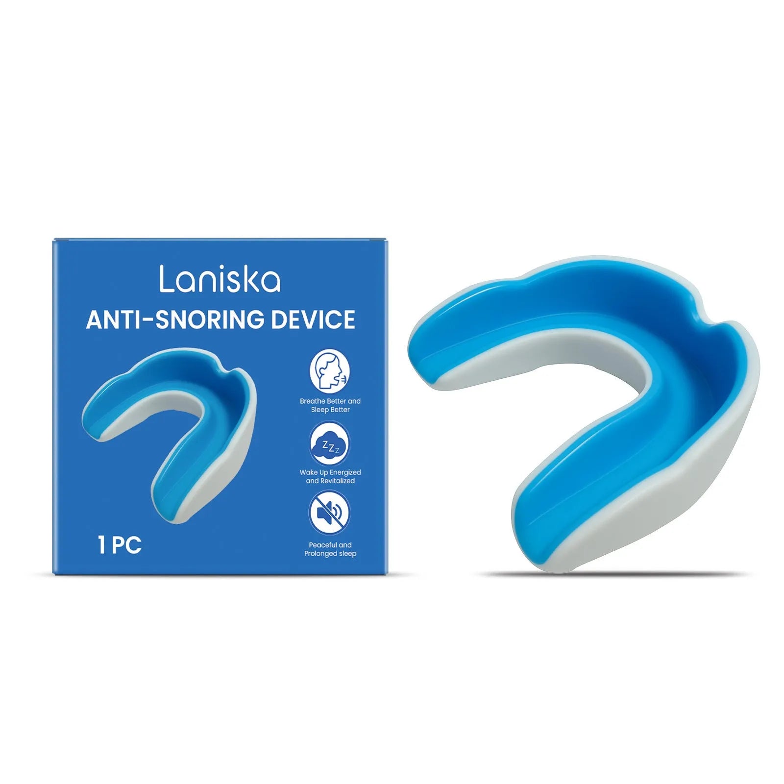 Gentle Care Night Sleep anti-snoring nasal dilator strip in single pack