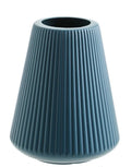 Melamine plastic decorative flower vase in white, pink, green or blue colour options