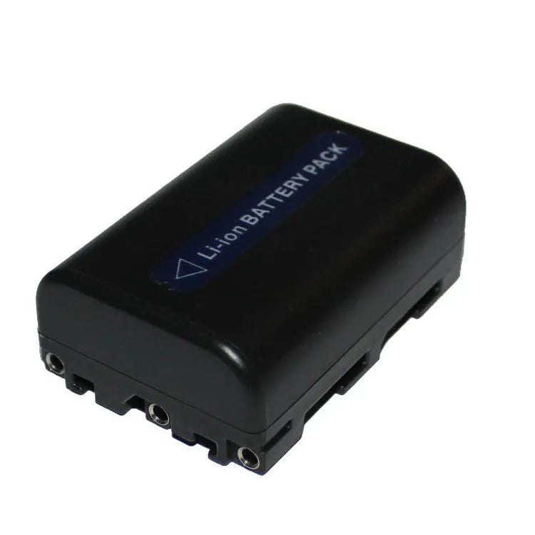 Black lithium battery for SONY digital camera, 7.2V 1800mAh, 55.7x38.3x20.5mm, with micro USB charger