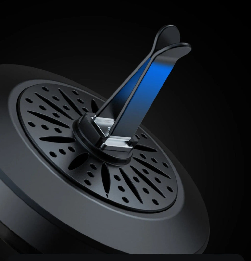 Car atmosphere light 3D pickup RGB voice-controlled rhythm aromatherapy clipped to car air vent