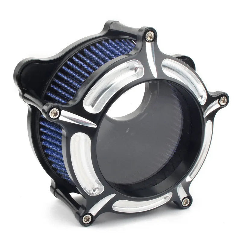 Aluminium air filter retrofitting accessory for 300 model cars in a choice of colours