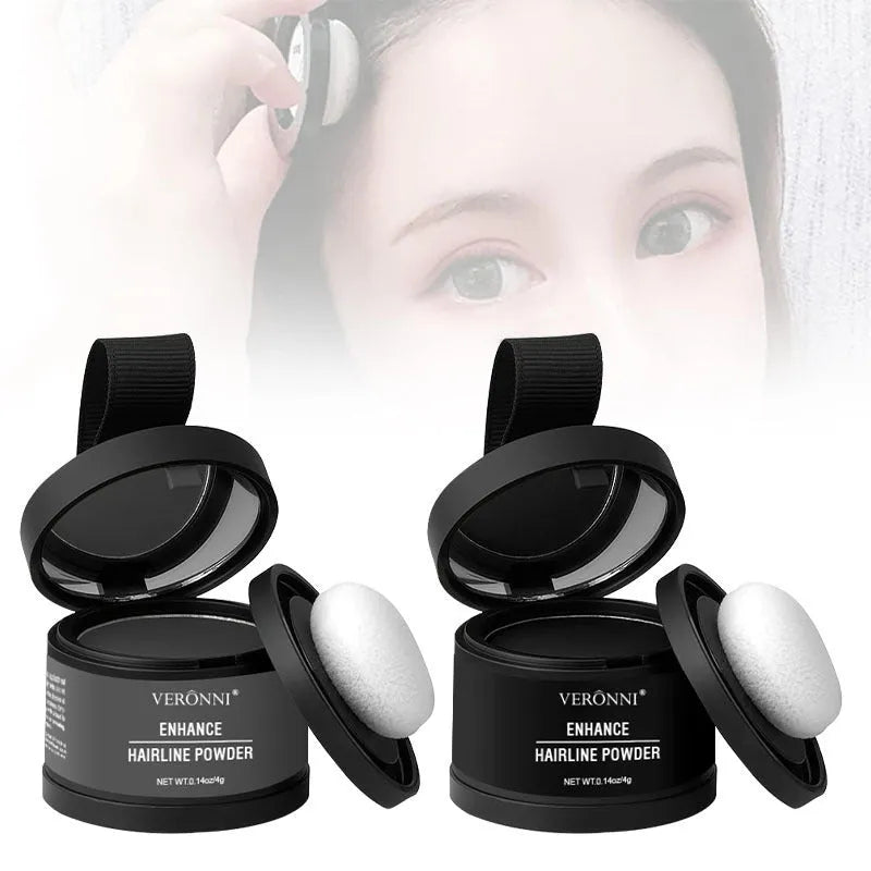 Hairline powder container for shadow repair and skin colour improvement in 14 shades