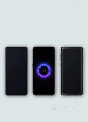 White and black 10000mAh power bank with USB-C port and wireless charging surface