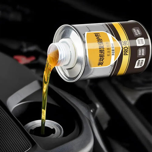 60ml engine oil anti-wear additive bottle with white cover for automotive engines