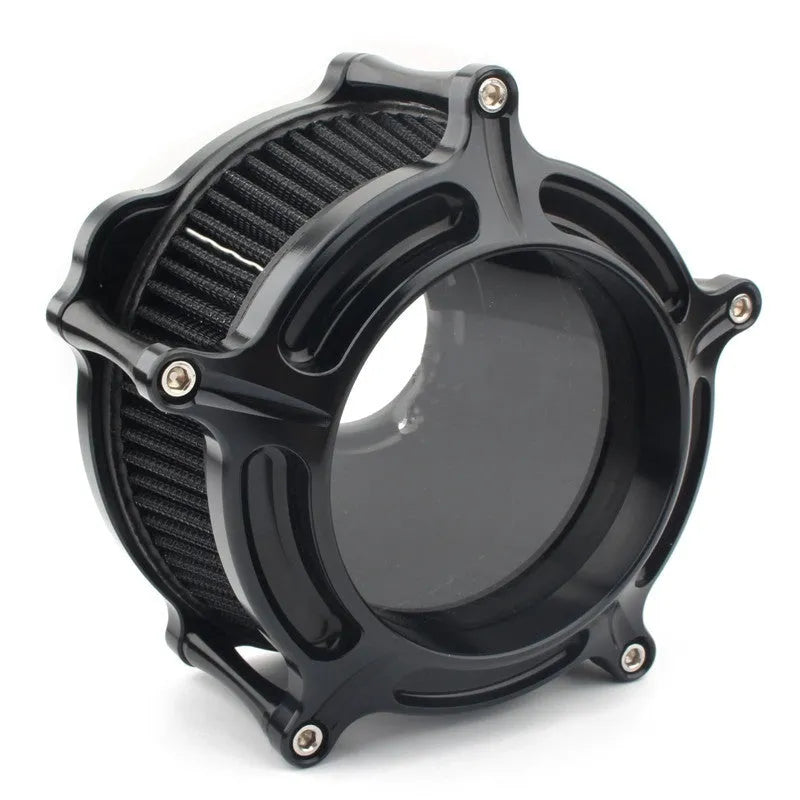 Aluminium air filter retrofitting accessory for 300 model cars in a choice of colours