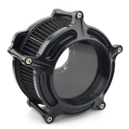 Aluminium air filter retrofitting accessory for 300 model cars in a choice of colours