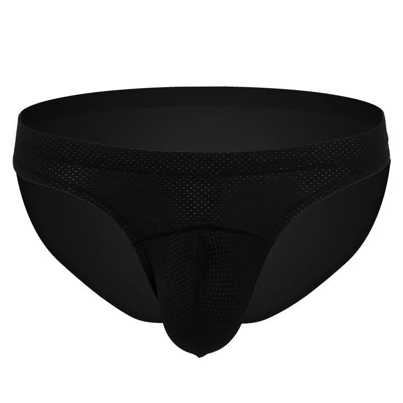 Men's transparent nylon underwear in multiple colours with loose breathable fit