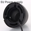 2MP 1080P AHD TVI CVI coaxial HD dome camera with 3.6mm lens and 15m IR night vision in black