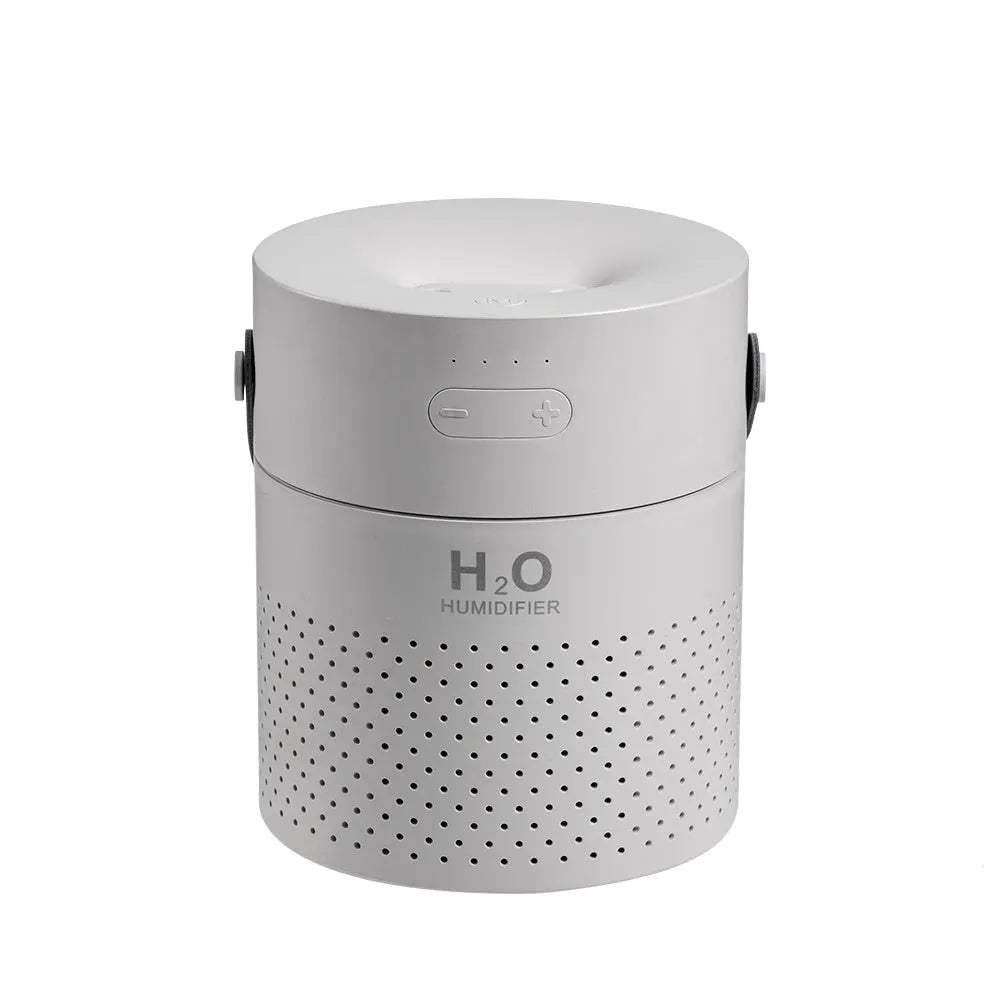 1100ml wireless dual spray humidifier in green with 4000mAh battery for home car and office