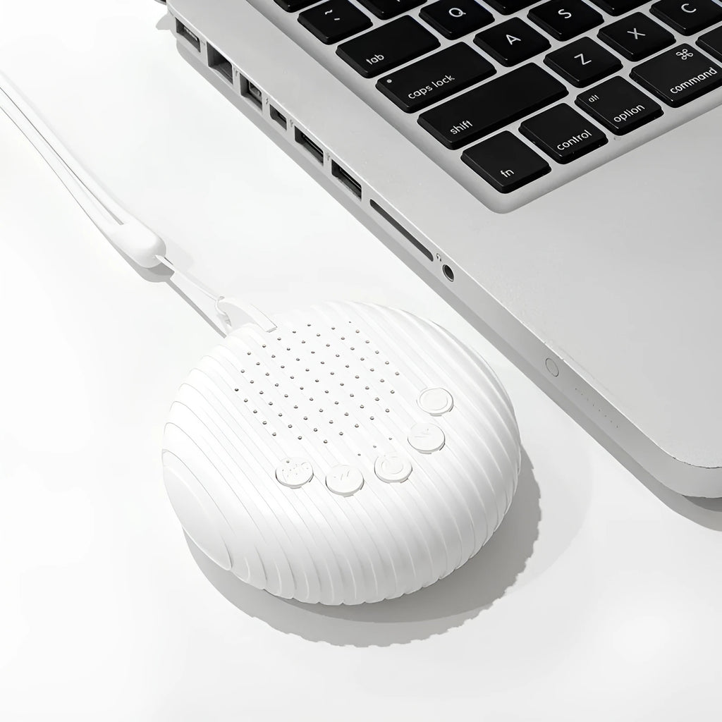 White Q3 electronic sleep treatment instrument with music and light for baby soothing