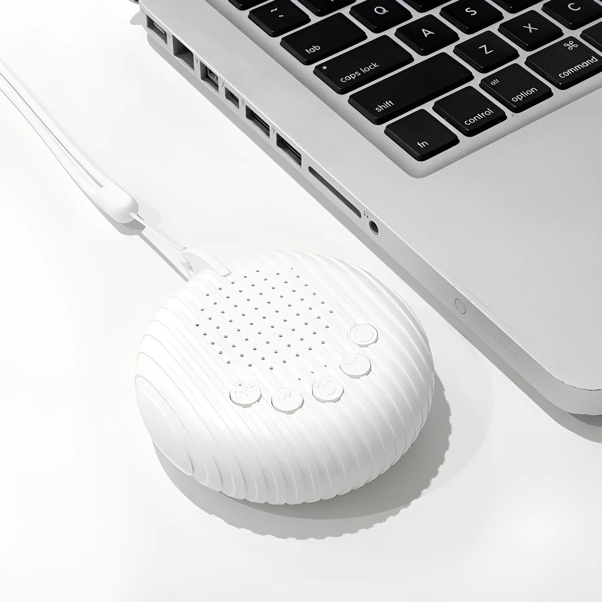 White Q3 electronic sleep treatment instrument with music and light for baby soothing