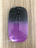 Wireless Bluetooth dual mode mouse in black with three buttons and four-way roller