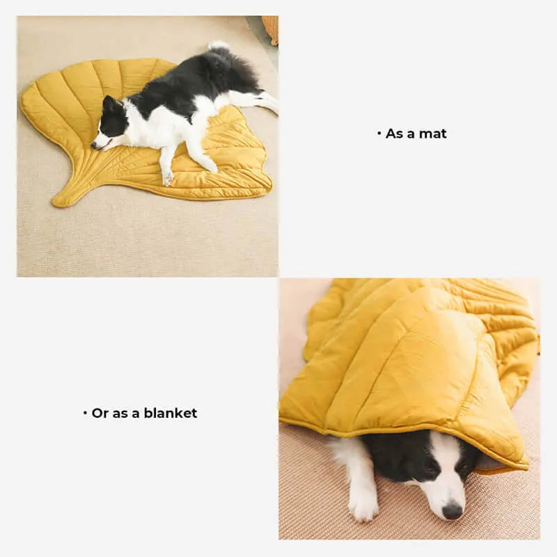 Four Seasons pet mat for dogs, cotton surface, polyester fibre filling, Elm Green colour, 107x42x56 cm