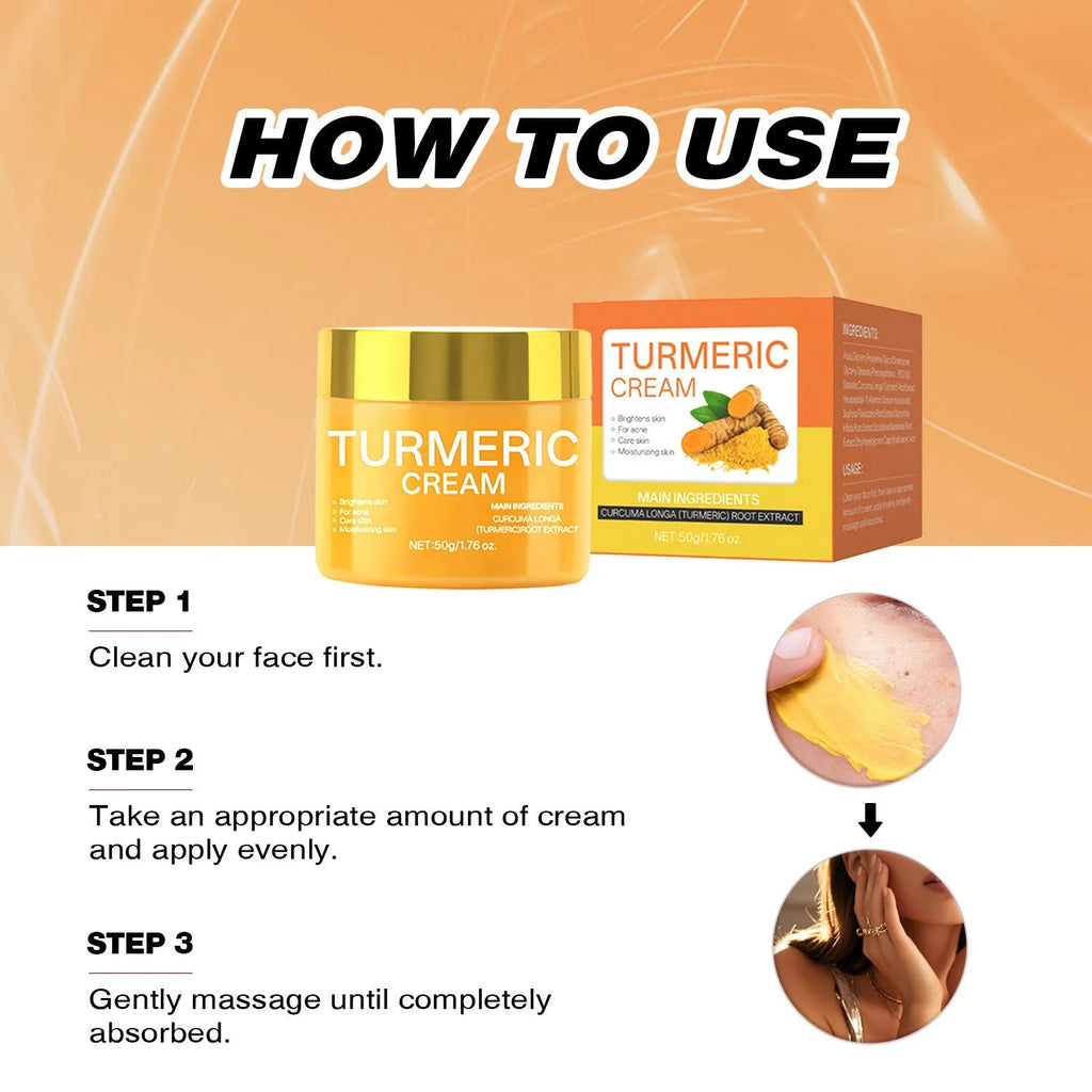 50g moisturising cream jar with brightening and hydrating properties