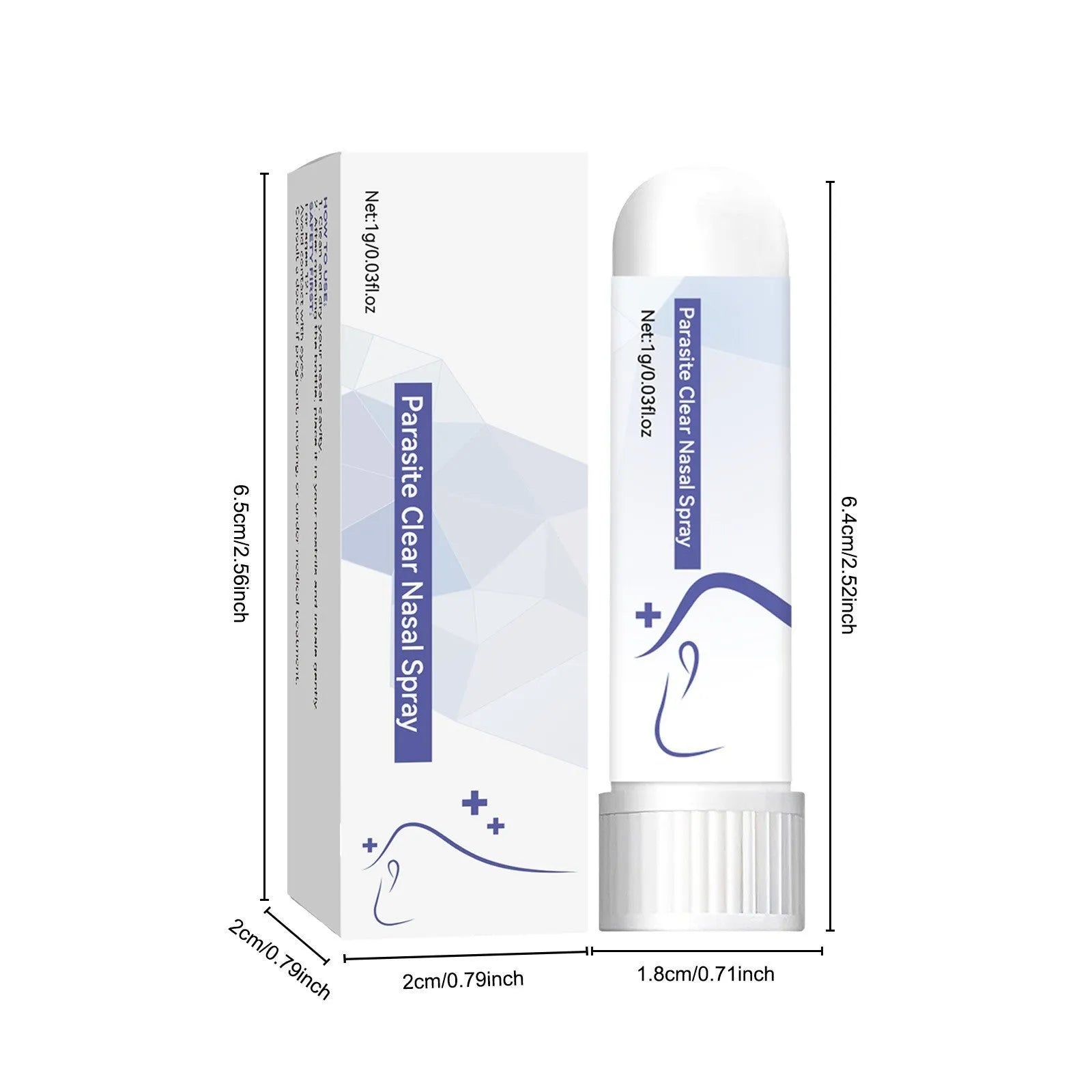 A manual family nose drain plunger with a soft-tip suction device.