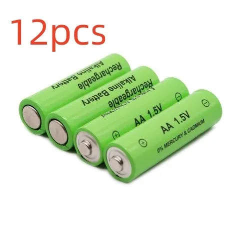 AA size alkaline rechargeable battery with 3000mAh capacity and 1.5V voltage