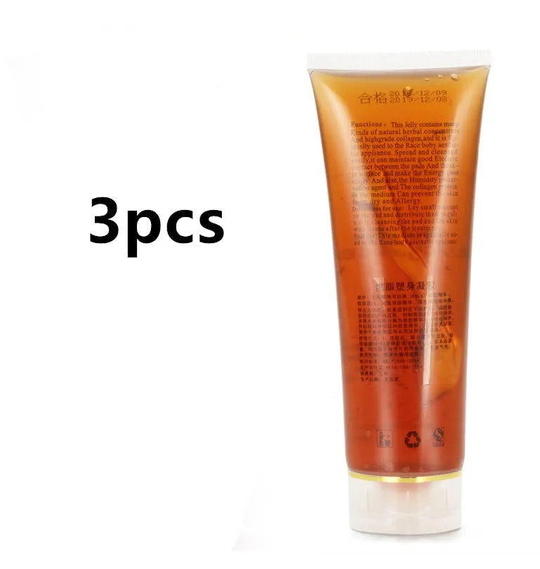 300ml conductive gel bottle for skin rejuvenation instruments with collagen and hyaluronic acid