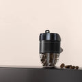 Brown coffee-cup-shaped solid car air freshener with coffee bean fragrance for odour removal and decoration
