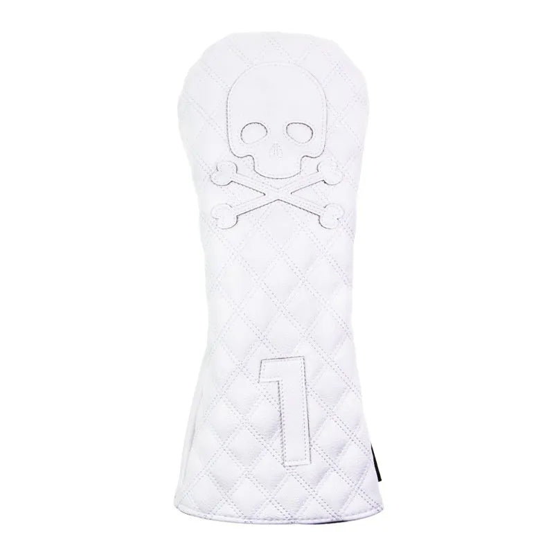 Black and white waterproof golf wooden pole protective cover for club protection