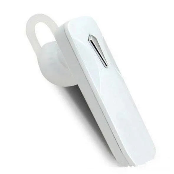 M163 wireless Bluetooth headset for car hands-free use in black or white colour.