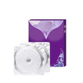 Single pair adhesive chest tightening breast enhancement patches for contouring
