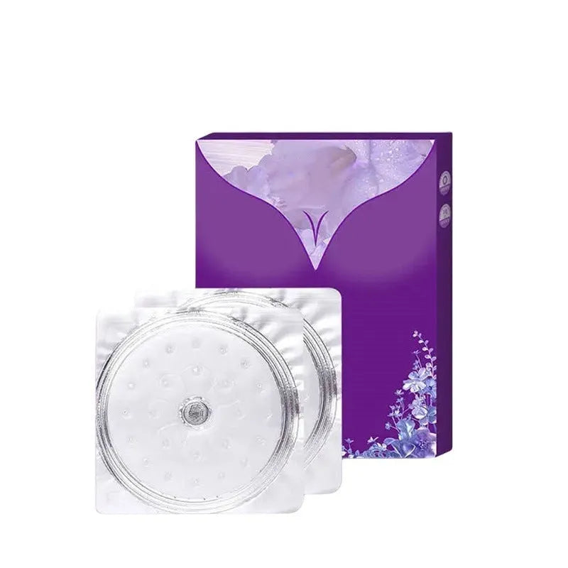 Single pair adhesive chest tightening breast enhancement patches for contouring