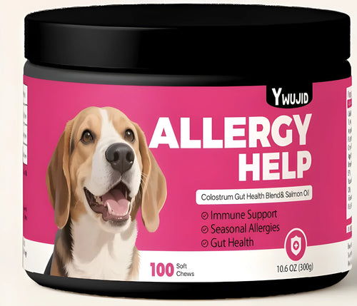 Can of anti-allergy soft granule supplement for immune support, 300g.