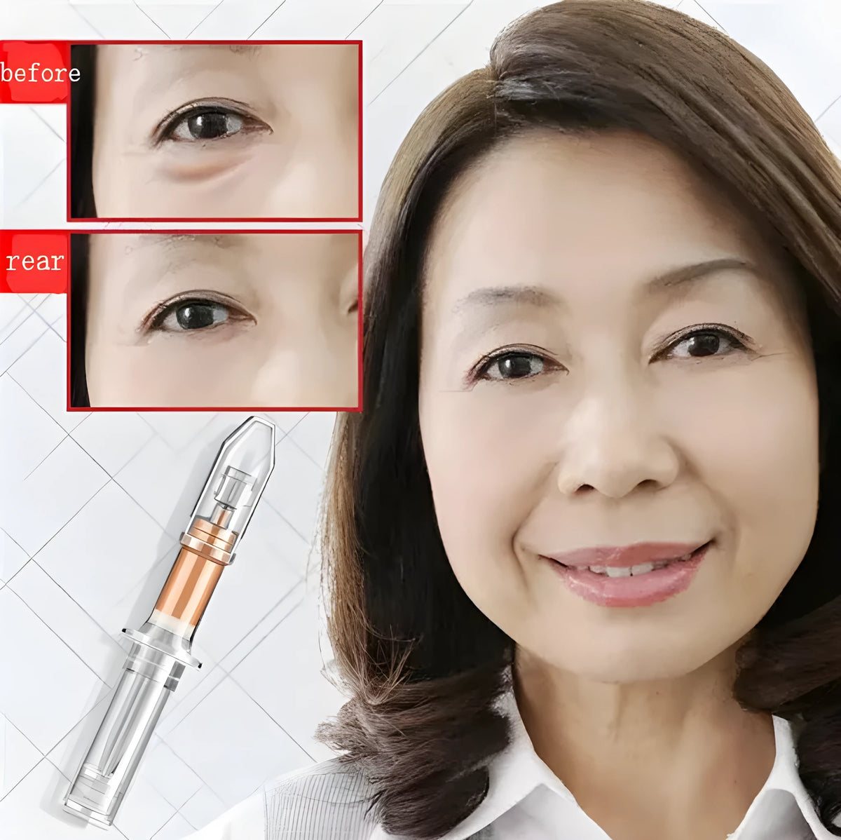 Muscle repair firming eye cream in 1g sachet for anti-wrinkle and dark circles