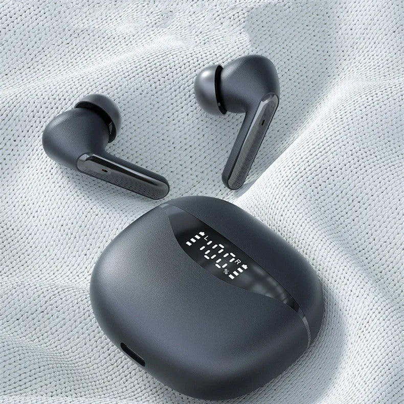 Jerry chip wireless Bluetooth TWS noise reduction earbuds creative design black white colour box