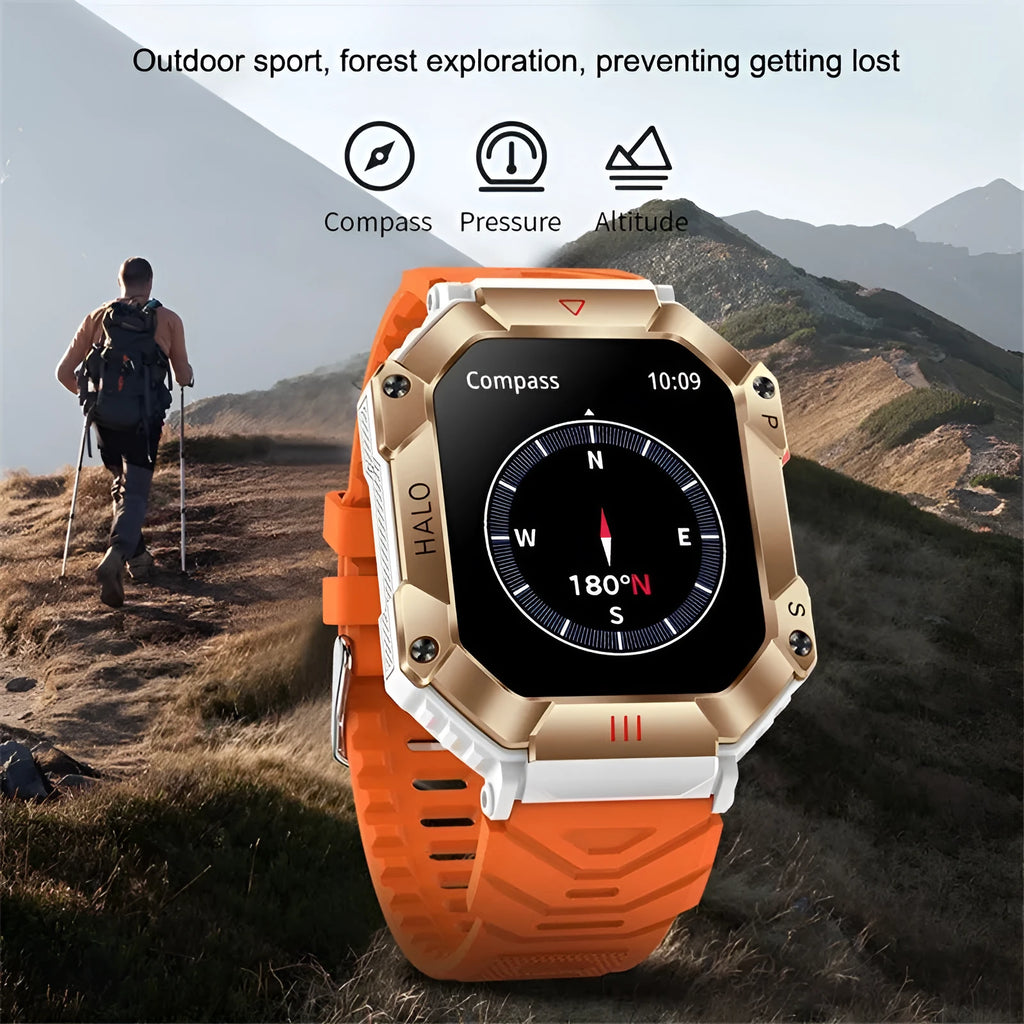 Women's Android smart watch with GPS, waterproof design and multiple strap options