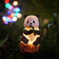 Solar outdoor waterproof luminous simulation animal lamp in eagle shape for garden ambience
