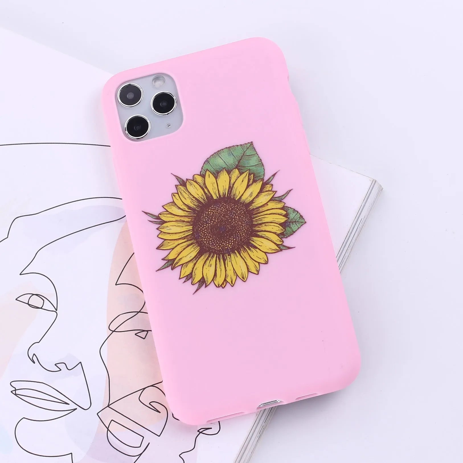 TPU back cover mobile phone case for iPhone in one of 14 available colour options.