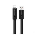 Renew charging cable 1.5m compatible with iPhone and Android smartphones black