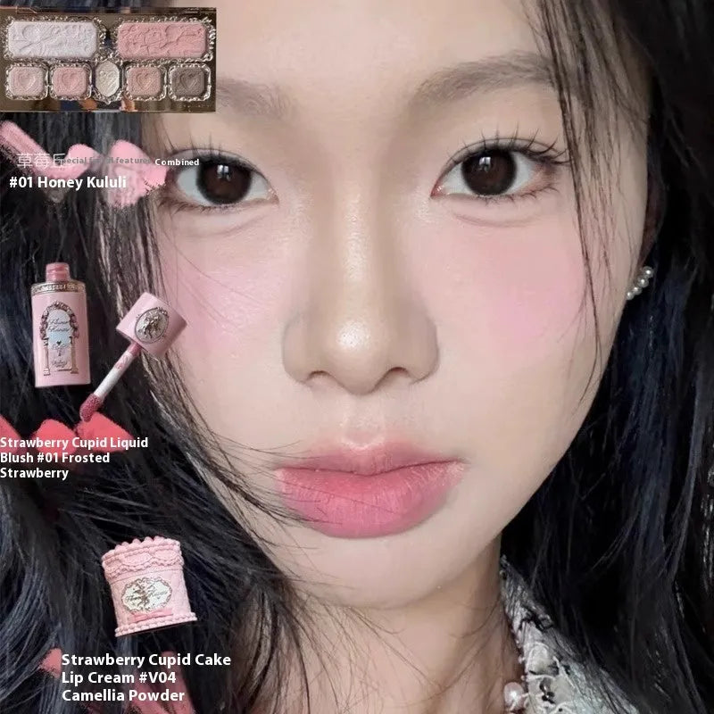 Strawberry Cupid Liquid Blush in shade Blush 01 with natural finish, standard size