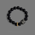 S519 colour resin fashion bracelet for men and women on a white background.