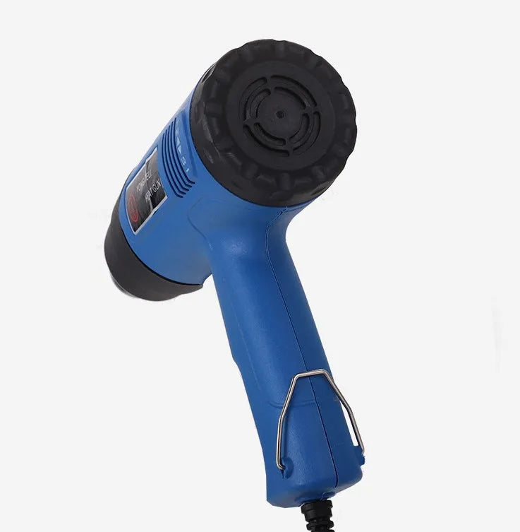 Industrial heat gun 1500W 220V with variable temperature 300-500°C dual air flow and overheat protection