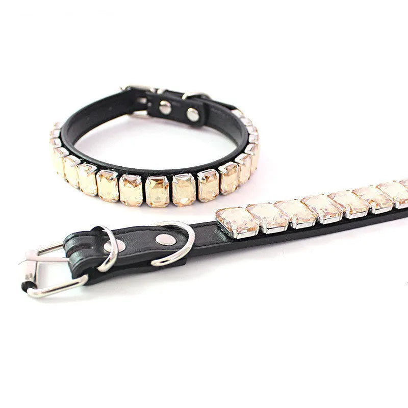PU pet collar in multiple colours with size options XS to XL for dogs and cats