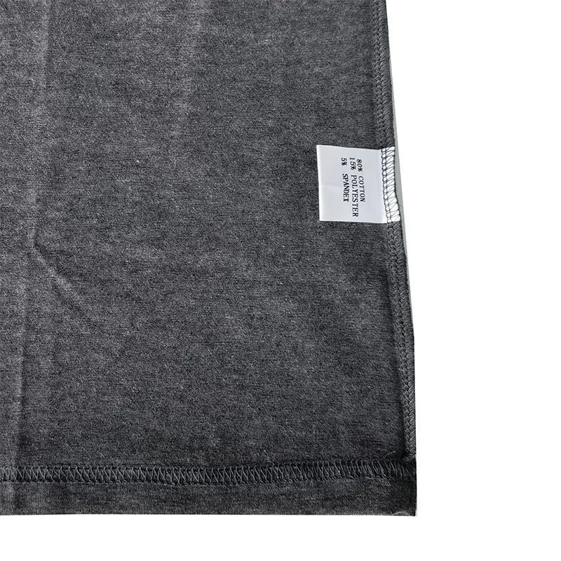 Men's solid blue long sleeved cotton blend t-shirt with a Henry neck, laid flat.