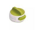 Stainless steel lid opener tool for jars and bottles in green or red colour