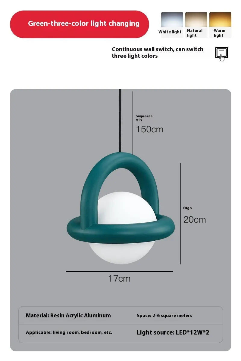 Nordic style matte black hanging line pendant lamp with an adjustable cord