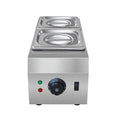 Commercial electric chocolate melting machine with double pot water insulation heating system.