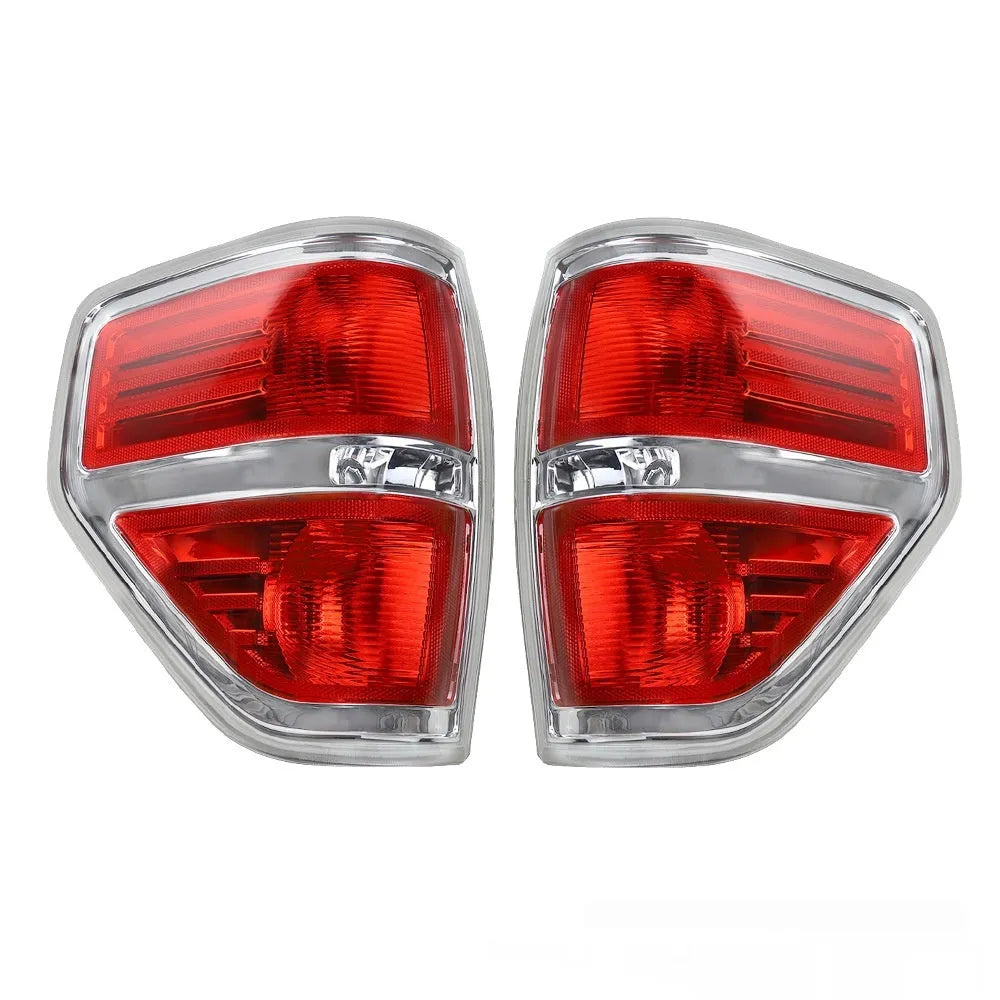 Ford F-150 stop lamp pair silver black modification taillight 12V 30.5x15x35cm