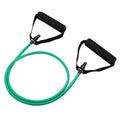 Colour-coded adjustable chest expander with TPE tension rope in five resistance levels from 10LB to 30LB