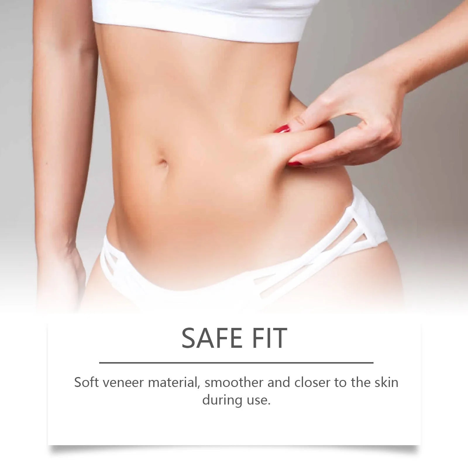 Four body contouring adhesive microneedle patches for temporary skin firming with acetyl hexapeptide-8