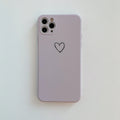 Silicone iPhone case in various colours showing back cover design for multiple models