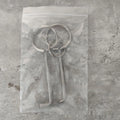Two-piece portable alloy wrench tool set for universal household and automotive repairs