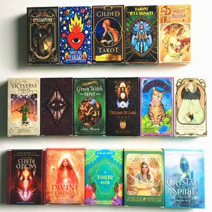 Full English tarot card deck colour 203 made from coated paper for teenagers
