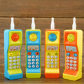 Children's educational toy with cartoon animal design featuring sound and light features